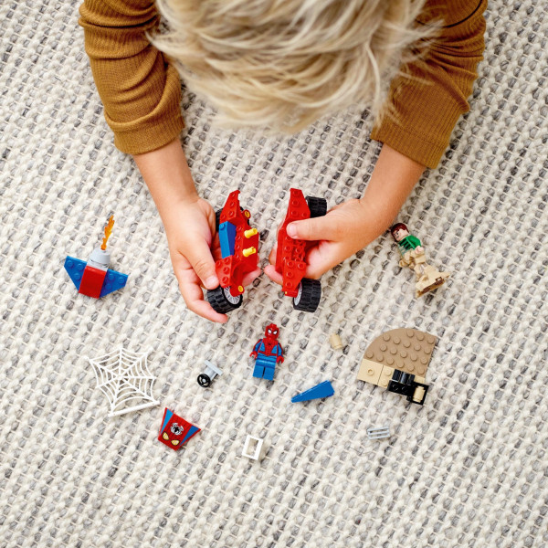 Фото - Конструктор LEGO Marvel Spider-Man Противостояние Человека-Паука и Песчаного Человека (76172)