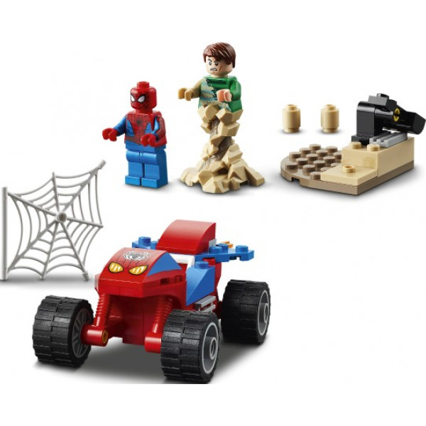 Фото - Конструктор LEGO Marvel Spider-Man Противостояние Человека-Паука и Песчаного Человека (76172)