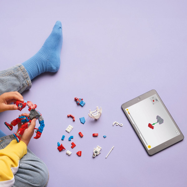 Фото - Конструктор LEGO Marvel Робот Человека Паука против Анти-Венома (76308)