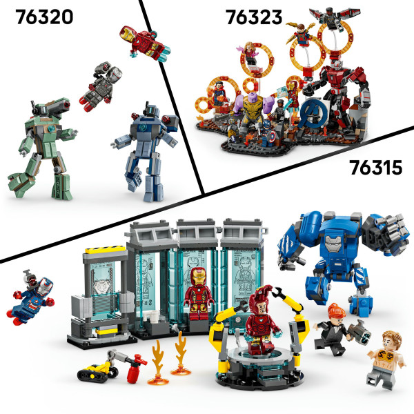 Фото - Конструктор LEGO  Super Heroes Marvel Мстители: Завершение Тор против Читаури (76322)