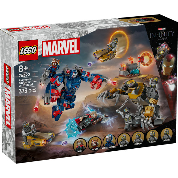 Фото - Конструктор LEGO  Super Heroes Marvel Мстители: Завершение Тор против Читаури (76322)