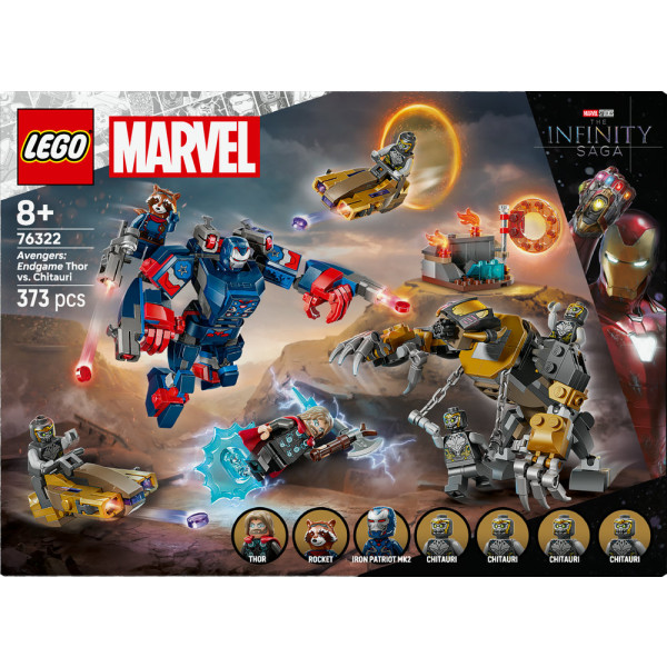 Фото - Конструктор LEGO  Super Heroes Marvel Мстители: Завершение Тор против Читаури (76322)