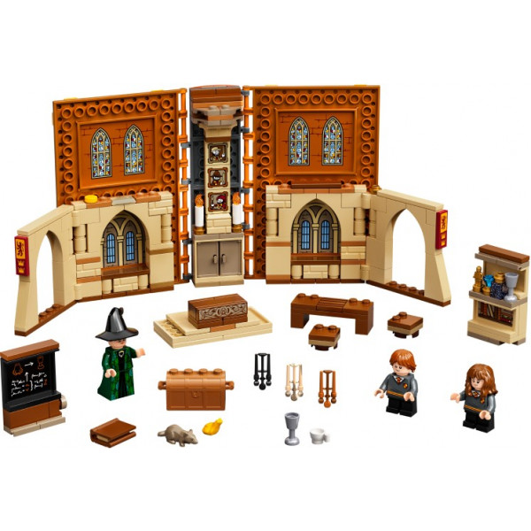 Фото - Конструктор LEGO Harry Potter В Хогвартсе урок трансфигурации (76382)