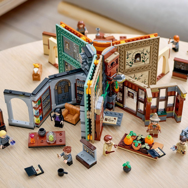 Фото - Конструктор LEGO Harry Potter в Хогвартсе: урок травологии (76384)