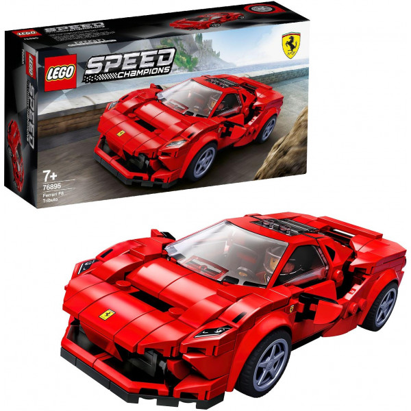 Фото - Конструктор LEGO Speed Champions Ferrari F8 Tributo (76895)