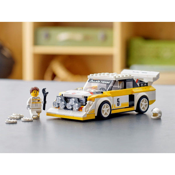 Фото - Конструктор LEGO Speed Champions 1985 Audi Sport quattro S1 (76897)