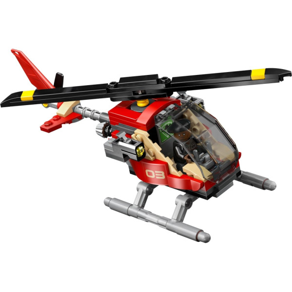 Фото - Конструктор LEGO  Jurassic World Воздушная миссия со спинозавром и кетцалькоатлем (76976)