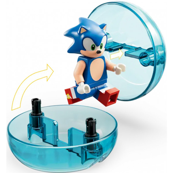 Фото - Конструктор LEGO Sonic the Hedgehog Соник против смертельного робота-яйца доктора Эгмана (76993)