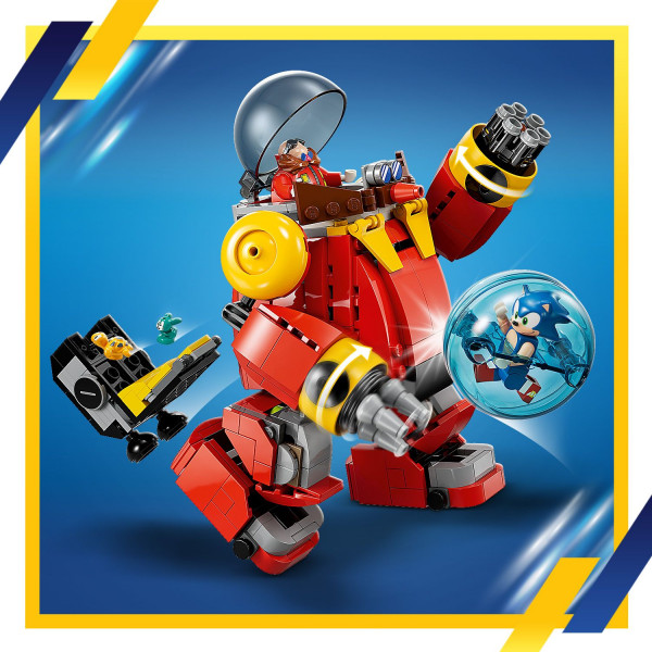 Фото - Конструктор LEGO Sonic the Hedgehog Соник против смертельного робота-яйца доктора Эгмана (76993)