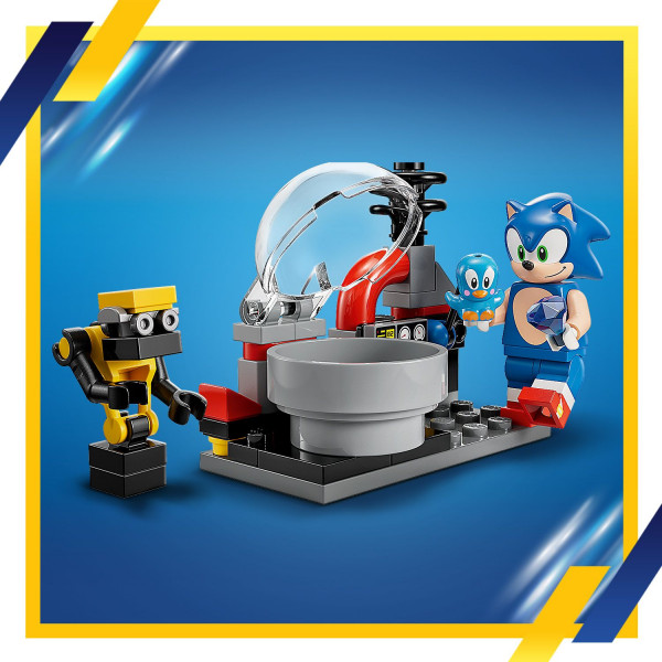 Фото - Конструктор LEGO Sonic the Hedgehog Соник против смертельного робота-яйца доктора Эгмана (76993)