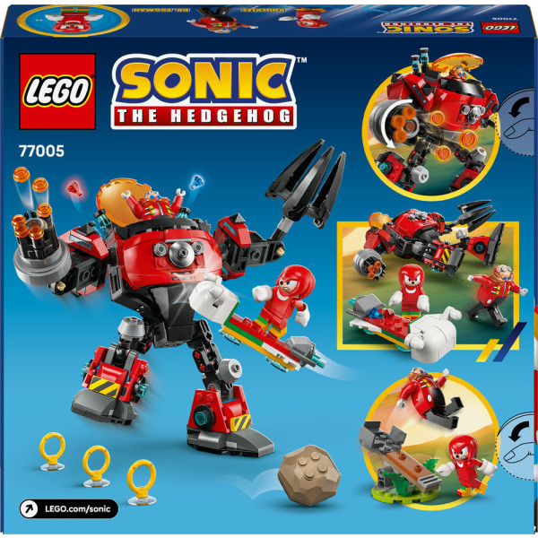 Фото - Конструктор LEGO  Sonic Knuckles против Dr. Eggman Egg Crusher Mech (77005)