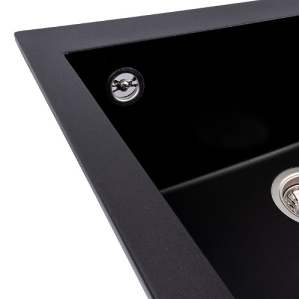 Фото - Мойка кухонная VALESO 5750 DAVINA Черный