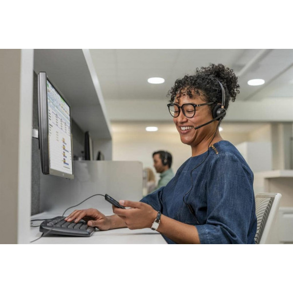 Фото - Гарнитура проводная Poly On-ear EncorePro 520 Black (783P7AA)