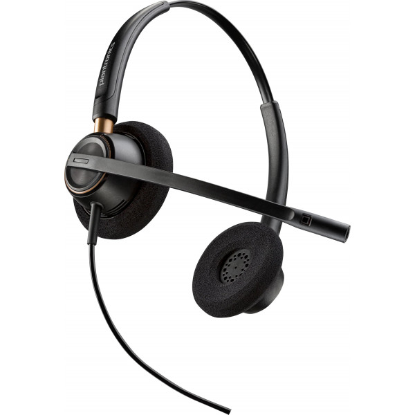 Фото - Гарнитура проводная Poly On-ear EncorePro 520 Black (783P7AA)