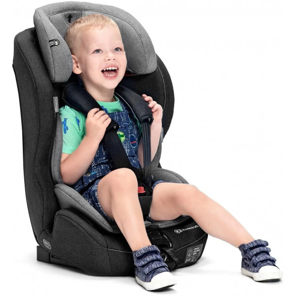 Фото - Автокресло Kinderkraft Safety Fix Black/Gray (KKFSAFEBLGR000)