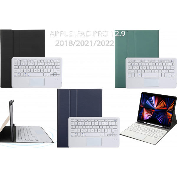 Фото - Чехол-клавиатура для планшета BeCover TouchPad for Apple iPad Pro 12.9 2018/2021/2022 Deep Blue (712382)