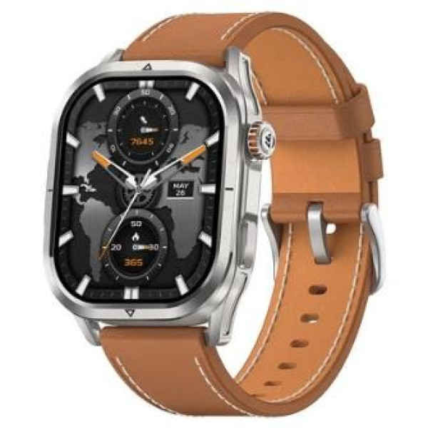 Фото - Ремешок для смарт-часов KOSPET ARCHLAN LEATHER BROWN 22 мм