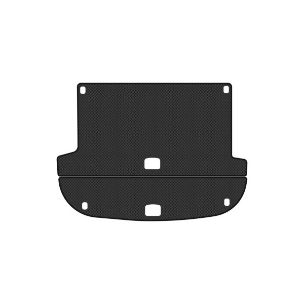 Фото - EVA коврик в багажник авто EVAtech для Santa FE (CM) Restyling (Hinged Gas Pedal) 5 seats (3 clips) Hyundai 2010-2012 2 поколение SUV EU (HY13313BE2RBB)