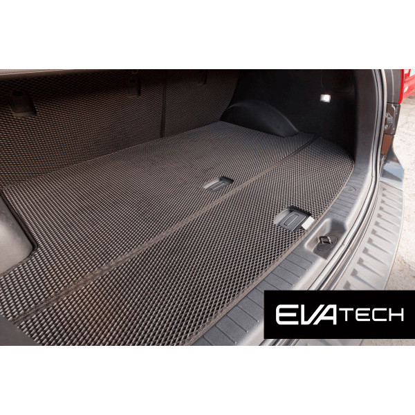 Фото - EVA коврик в багажник авто EVAtech для Santa FE (CM) Restyling (Hinged Gas Pedal) 5 seats (3 clips) Hyundai 2010-2012 2 поколение SUV EU (HY13313BE2RBB)