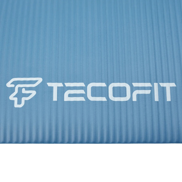 Фото - Коврик для йоги и фитнеса TECOFIT NBR 183x61x1 см Blue +чехол-сумка в подарок (TOP20106462/1)