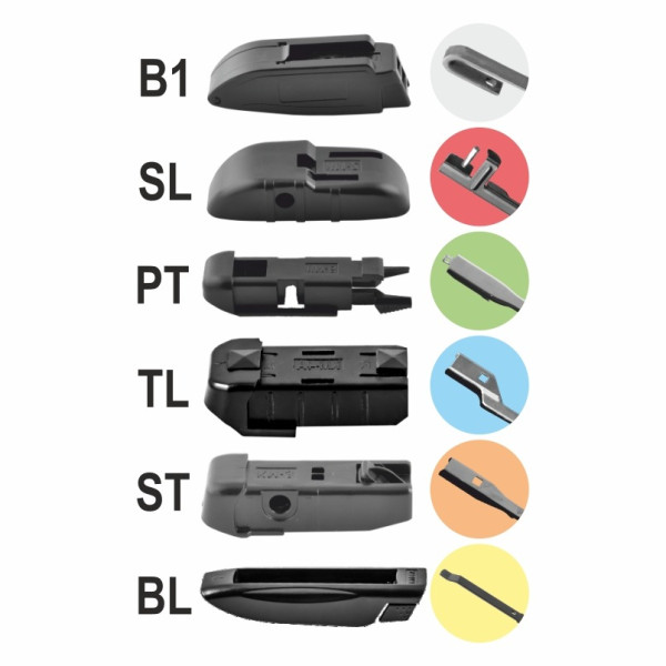 Фото - Щетка стеклоочистителя CarLife бескаркасная DYNAMIC 18/450 мм (D45)