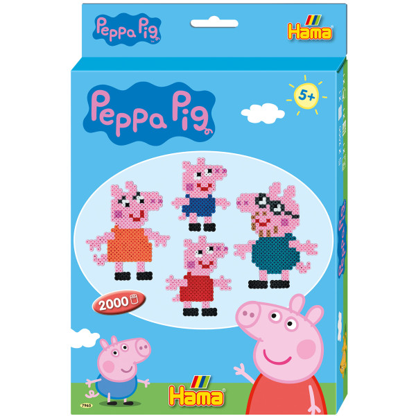 Фото - Набор для изготовления декора Hama Свинка Пеппа Midi 5+ (HM-7965) Фото - Набор для изготовления декора Hama Свинка Пеппа Midi 5+ (HM-7965)