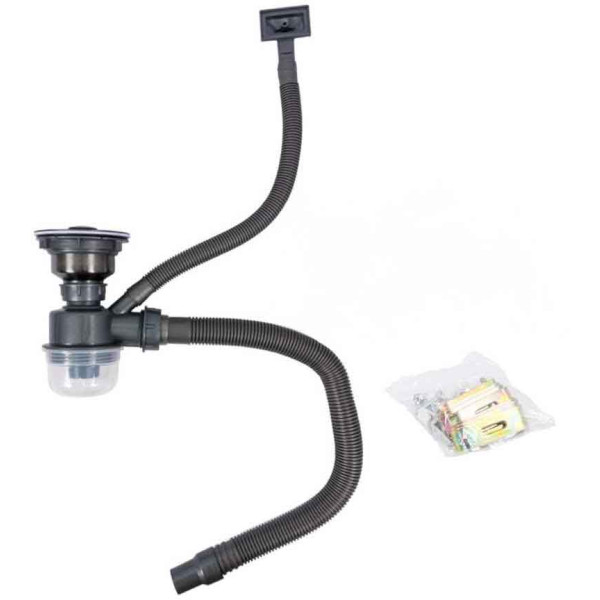 Фото - Мойка кухонная VALESO PVD черная 44х44 Handmade монтаж под столешницу (3.0/0.8)