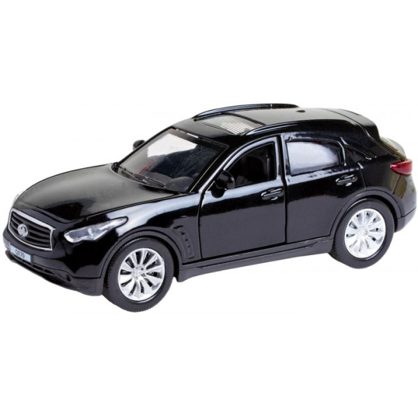 Фото - Коллекционная машинка 1:32 Technopark INFINITI QX70 (черный, 1:32) (QX70-BK)