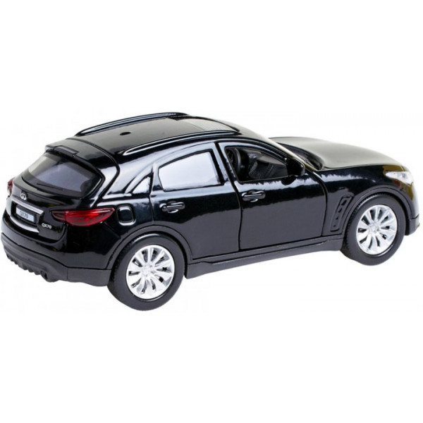 Фото - Коллекционная машинка 1:32 Technopark INFINITI QX70 (черный, 1:32) (QX70-BK)