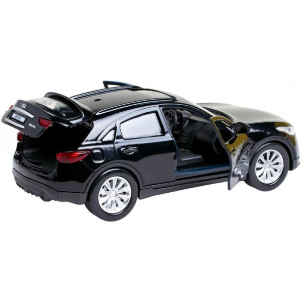 Фото - Коллекционная машинка 1:32 Technopark INFINITI QX70 (черный, 1:32) (QX70-BK)