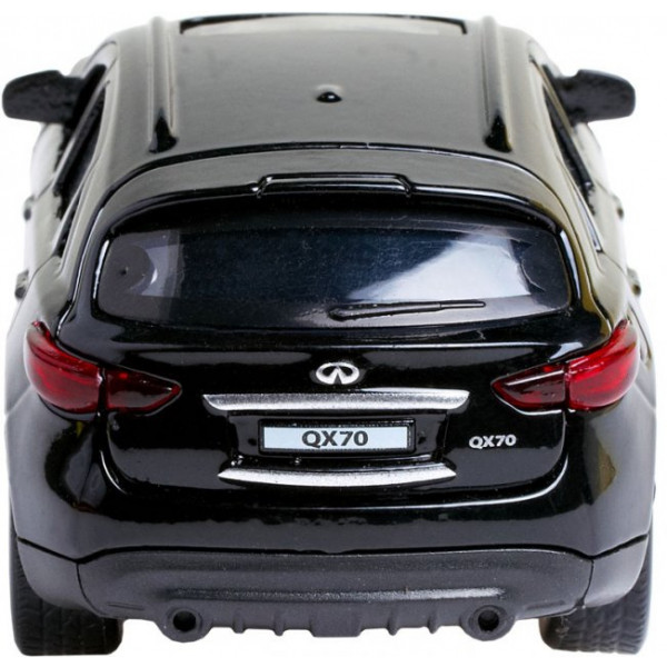 Фото - Коллекционная машинка 1:32 Technopark INFINITI QX70 (черный, 1:32) (QX70-BK)