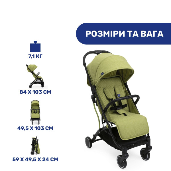 Фото - Коляска прогулочная Chicco Trolleyme Stroller (79865.55)
