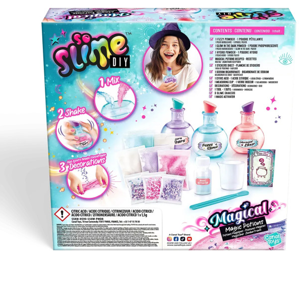 Фото - Фабрика слаймов Canal Toys Slime DIY Магический Слайм 3 в наборе (SSC372)