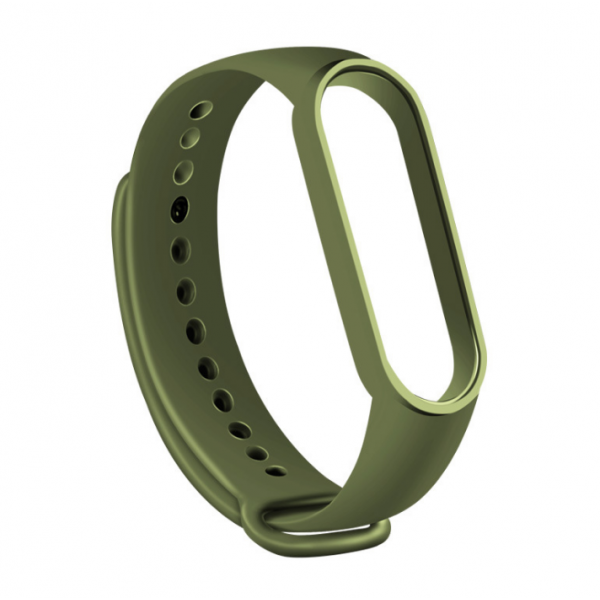 Фото - Ремешок для фитнес-браслета BeCover for Xiaomi Mi Smart Band 5 Khaki (705068)