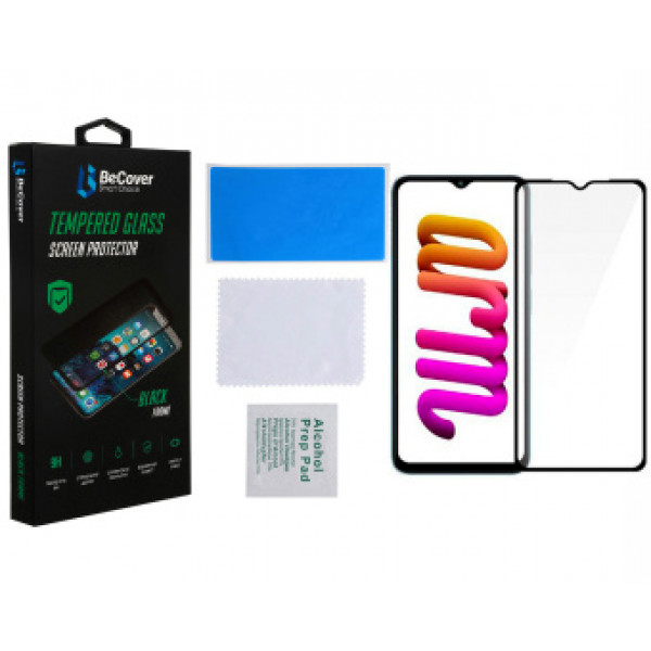 Фото - Защитное стекло для смартфона BeCover for Xiaomi Poco M5 4G Black (708148)