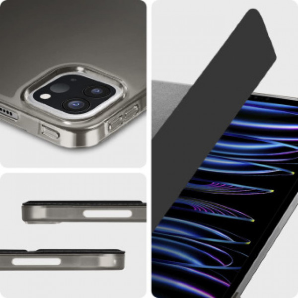 Фото - Чехол для планшета BeCover Tri Fold Hard for Apple iPad Pro 12.9 2020/2021/2022 Black (709668)