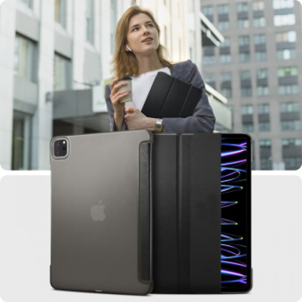 Фото - Чехол для планшета BeCover Tri Fold Hard for Apple iPad Pro 12.9 2020/2021/2022 Black (709668)