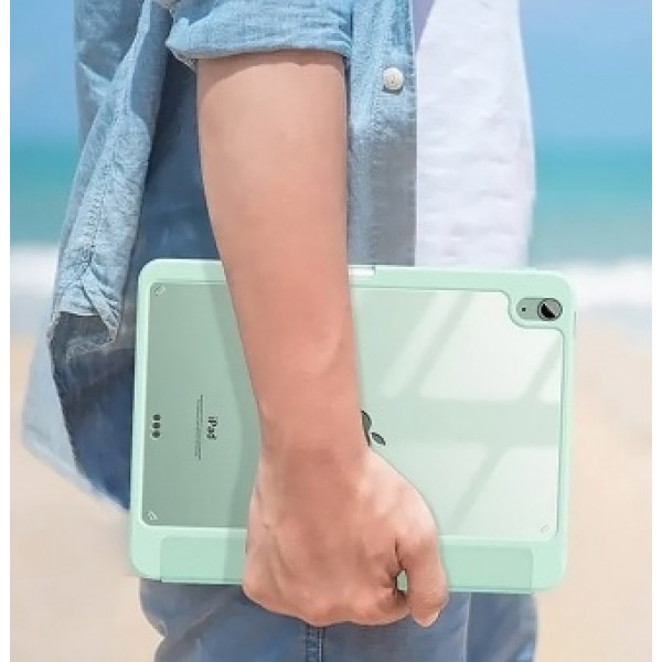 Фото - Чехол для планшета BeCover Soft Edge TPU с креплением Apple Pencil for Apple iPad Air 11'' (M2)/iPad Air 11'' (M3) Light Green (711704)