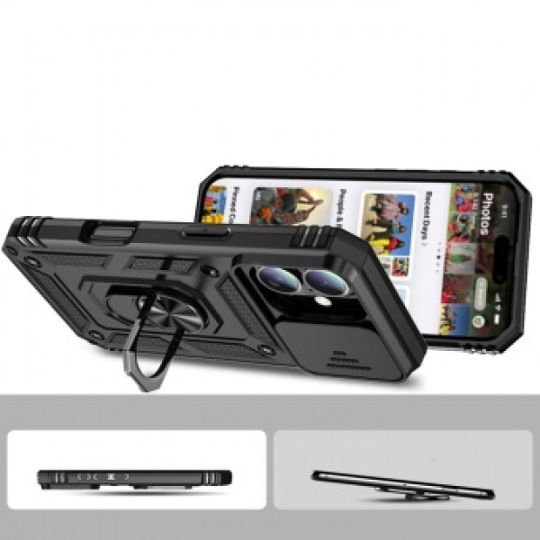 Фото - Чехол для смартфона BeCover Military for Apple iPhone 16 Plus Black (712154)