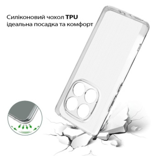 Фото - Чехол для смартфона BeCover for Poco X7 Transparancy (713778)