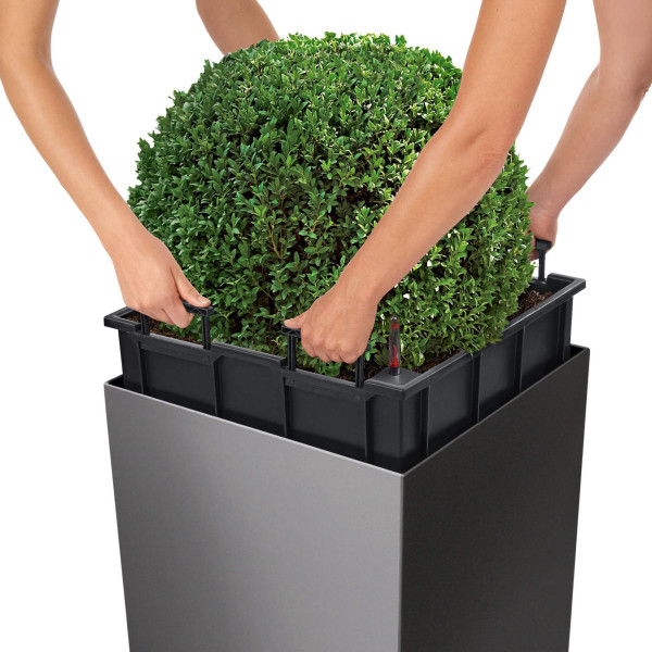 Фото - Вазон Lechuza CUBE 50/50/50 Premium Белый 16560