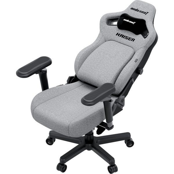 Фото - Кресло для геймеров Anda Seat Kaiser 4 V2 Size XL Gray Fabric (AD12YDDC-XLL-20-G-CF-03)