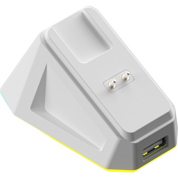 Фото - Мышь беспроводная игровая GamePro Genesis Airmaster Wireless/Bluetooth/USB PixArt PAW3311 Sensor White (GM167W)