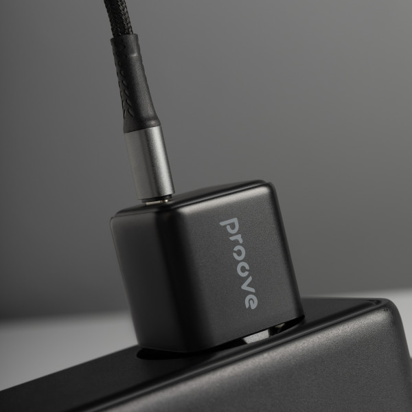 Фото - Сетевое зарядное устройство Proove Pocket GaN 25W Type-C + USB black (WCPG25111201)