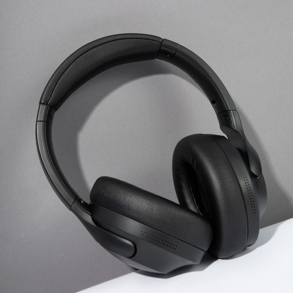 Фото - Наушники накладные беспроводные Proove Silence Plus with ANC Black (HPSLP0010001)