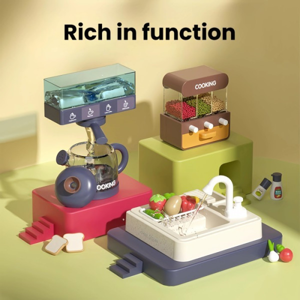 Фото - Сюжетно-ролевая игра. Кухня Bambi 100 см (WYD-624)