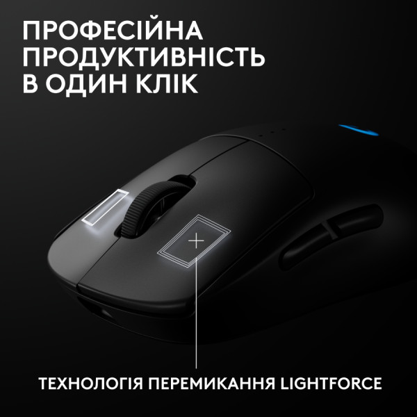 Фото - Уценка - Мышь беспроводная игровая Logitech G PRO 2 LightSpeed Wireless Gaming Mouse Black (910-007295)