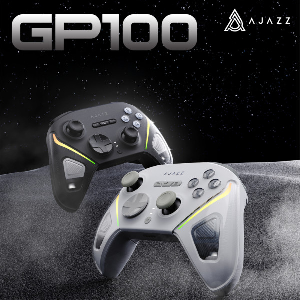 Фото - Геймпад Ajazz 2.4G/BT/USB (Switch/PC/iOS/Android) RGB Black (GP100S-B)