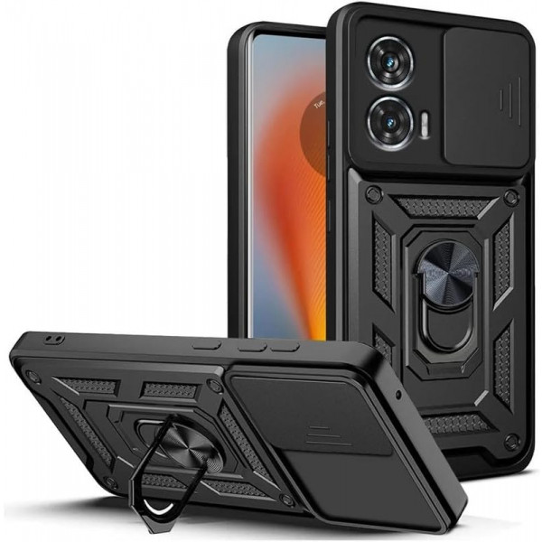 Фото - Чехол для смартфона BeCover Military for Motorola Moto G85 Black (712163) Фото - Чехол для смартфона BeCover Military for Motorola Moto G85 Black (712163)