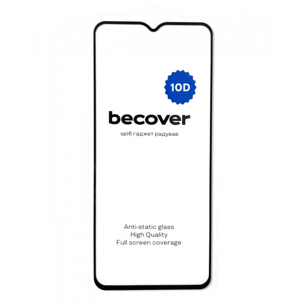 Фото - Защитное стекло для смартфона BeCover Xiaomi Redmi A2 10D Black (711366)